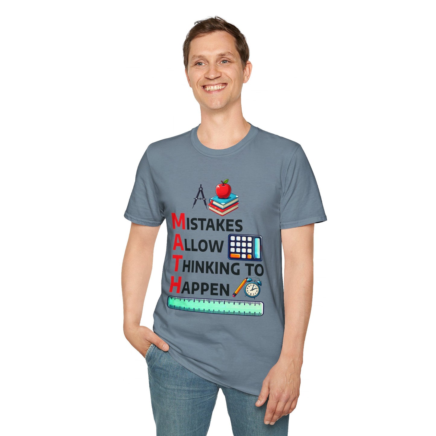 Math Mistakes Allow Thinking To Happen T-Shirt