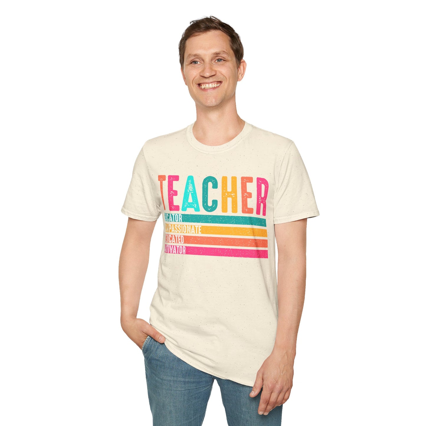 Teacher Educator Compassionate Dedicated Motivator T-Shirt