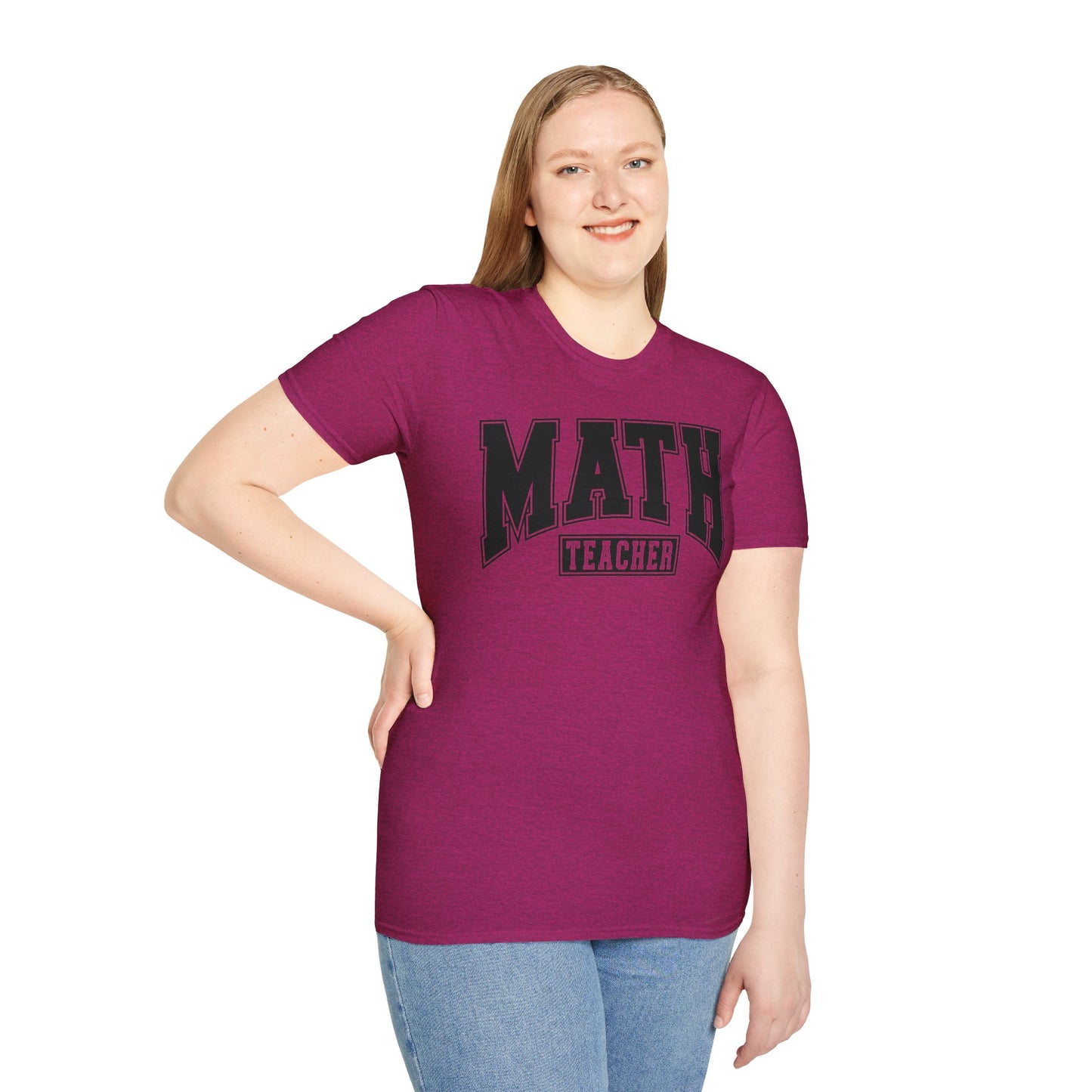 Math Varsity Letters T-Shirt