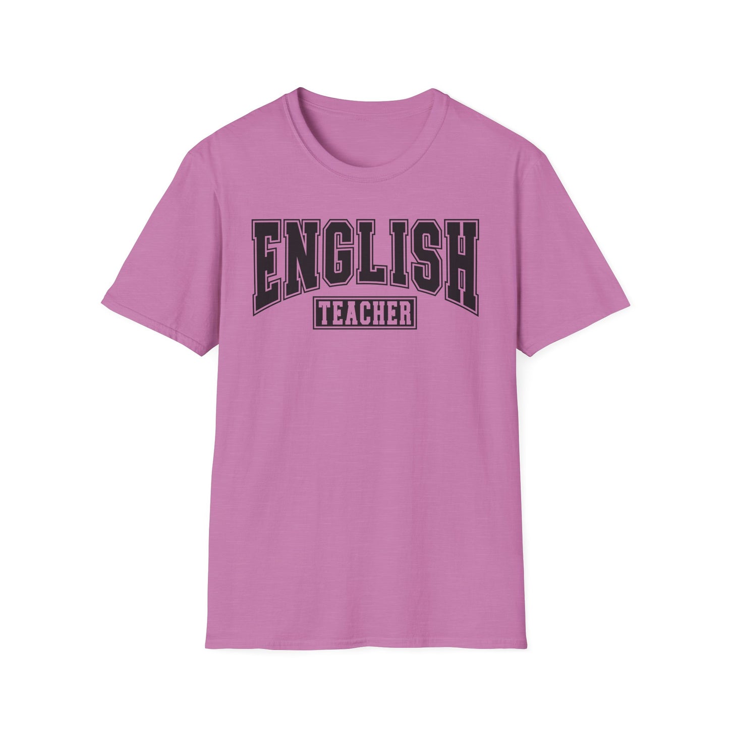 English Teacher Varsity Letters T-Shirt