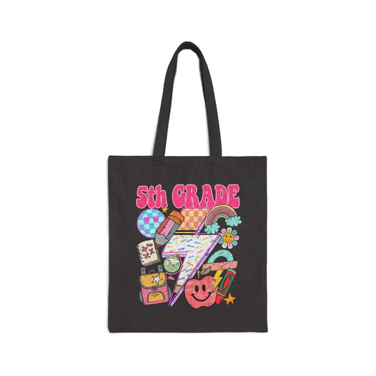 Fifth Grade Canvas Tote Bag