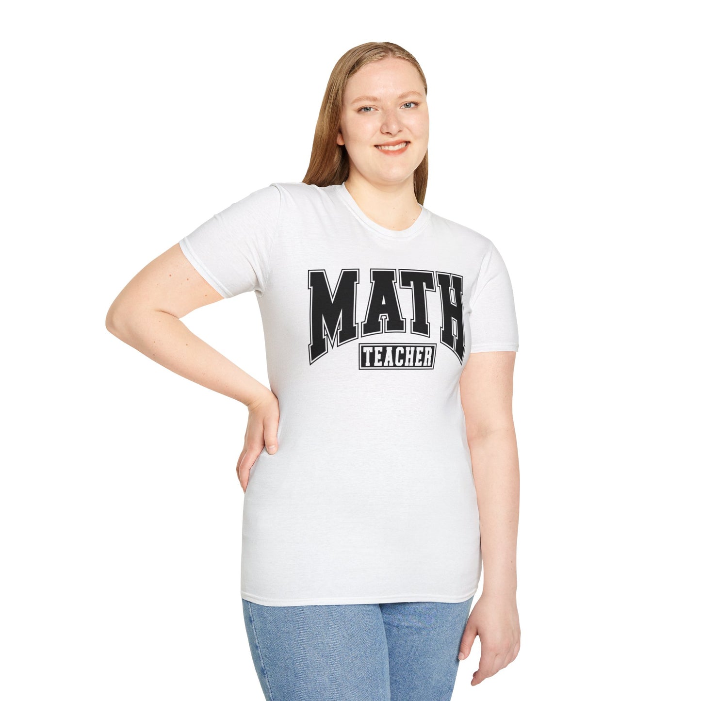 Math Varsity Letters T-Shirt