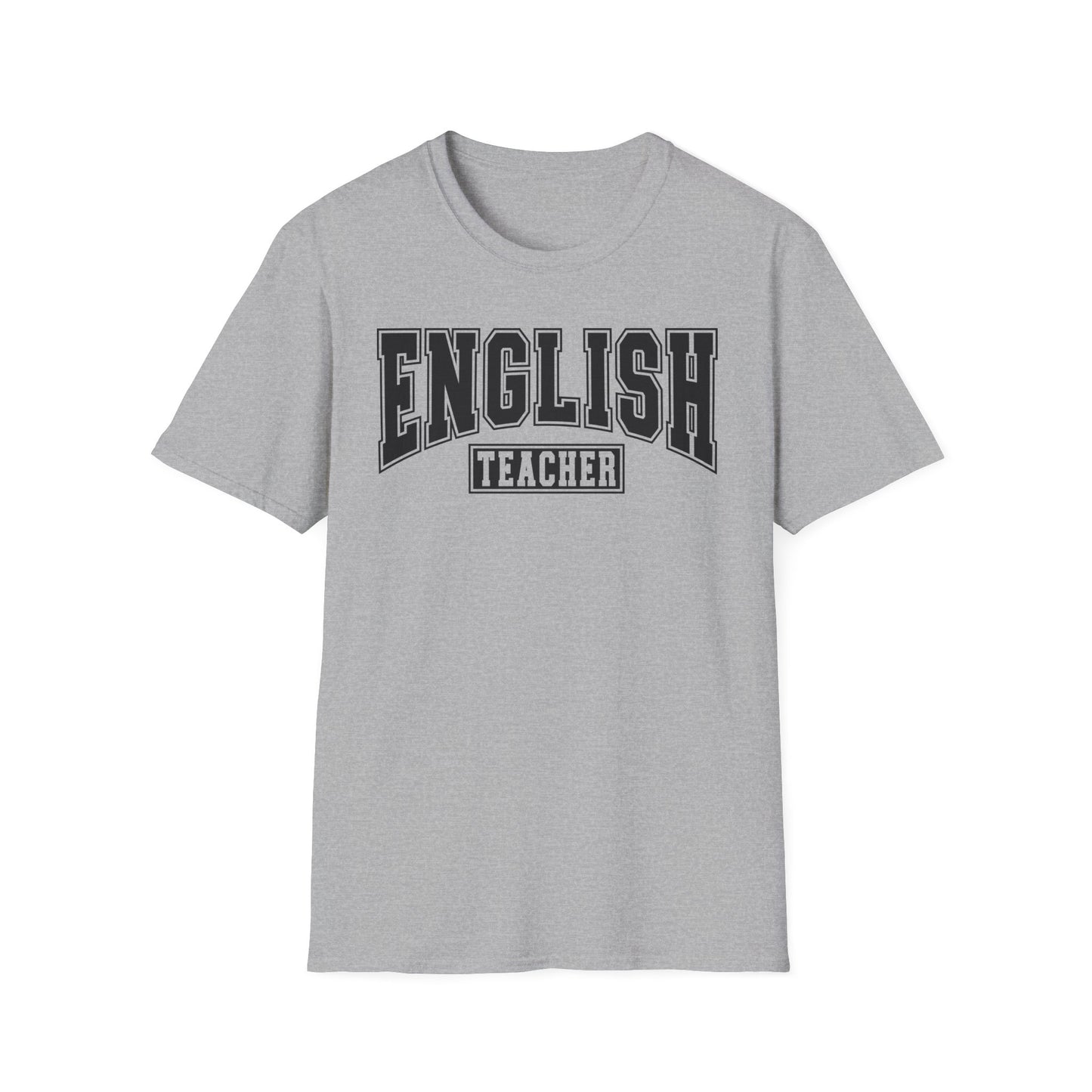 English Teacher Varsity Letters T-Shirt