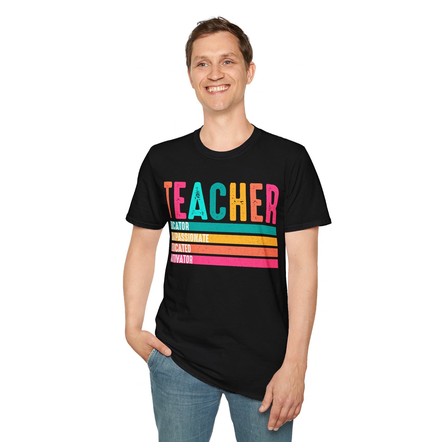 Teacher Educator Compassionate Dedicated Motivator T-Shirt