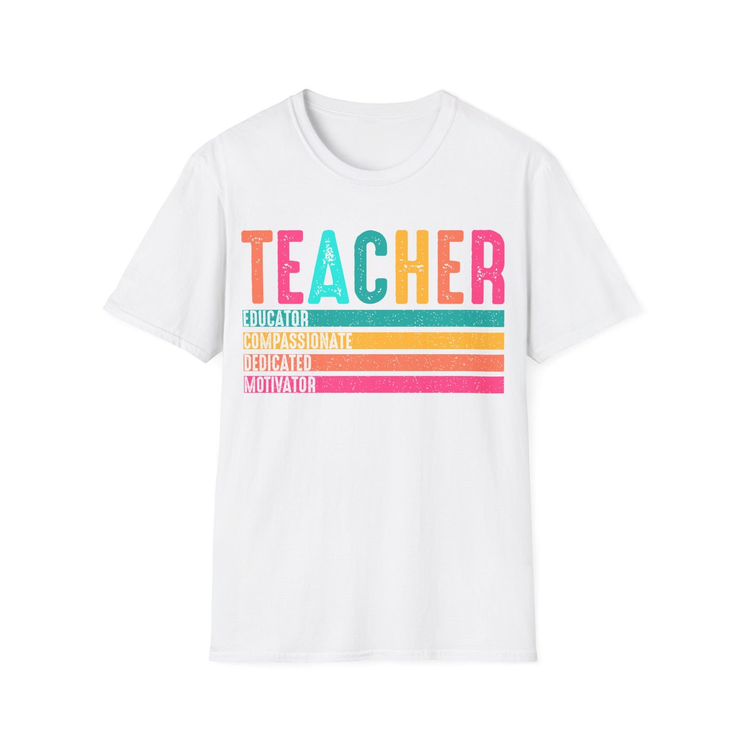 Teacher Educator Compassionate Dedicated Motivator T-Shirt