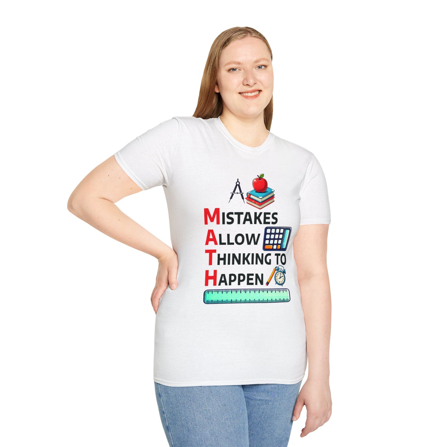 Math Mistakes Allow Thinking To Happen T-Shirt