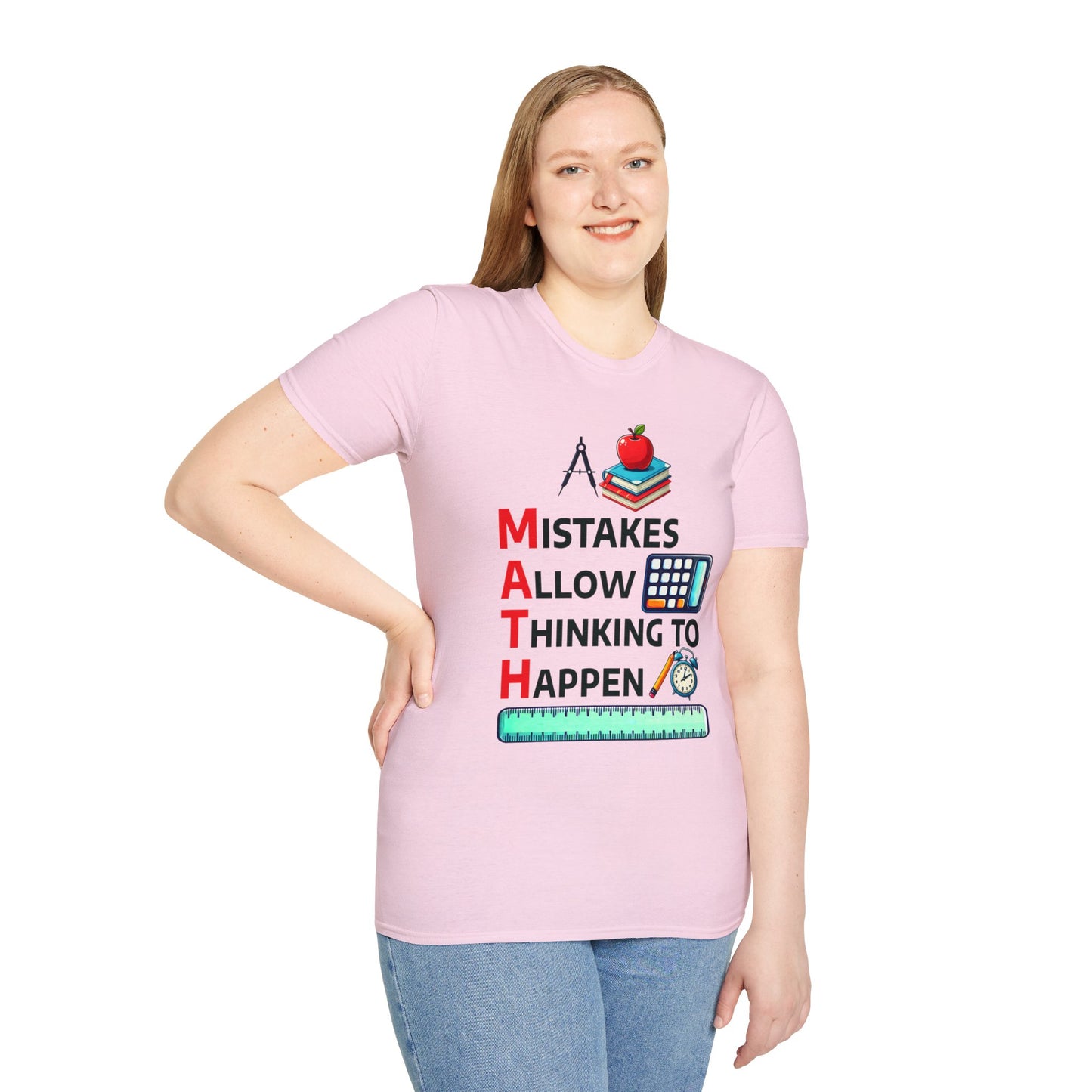 Math Mistakes Allow Thinking To Happen T-Shirt