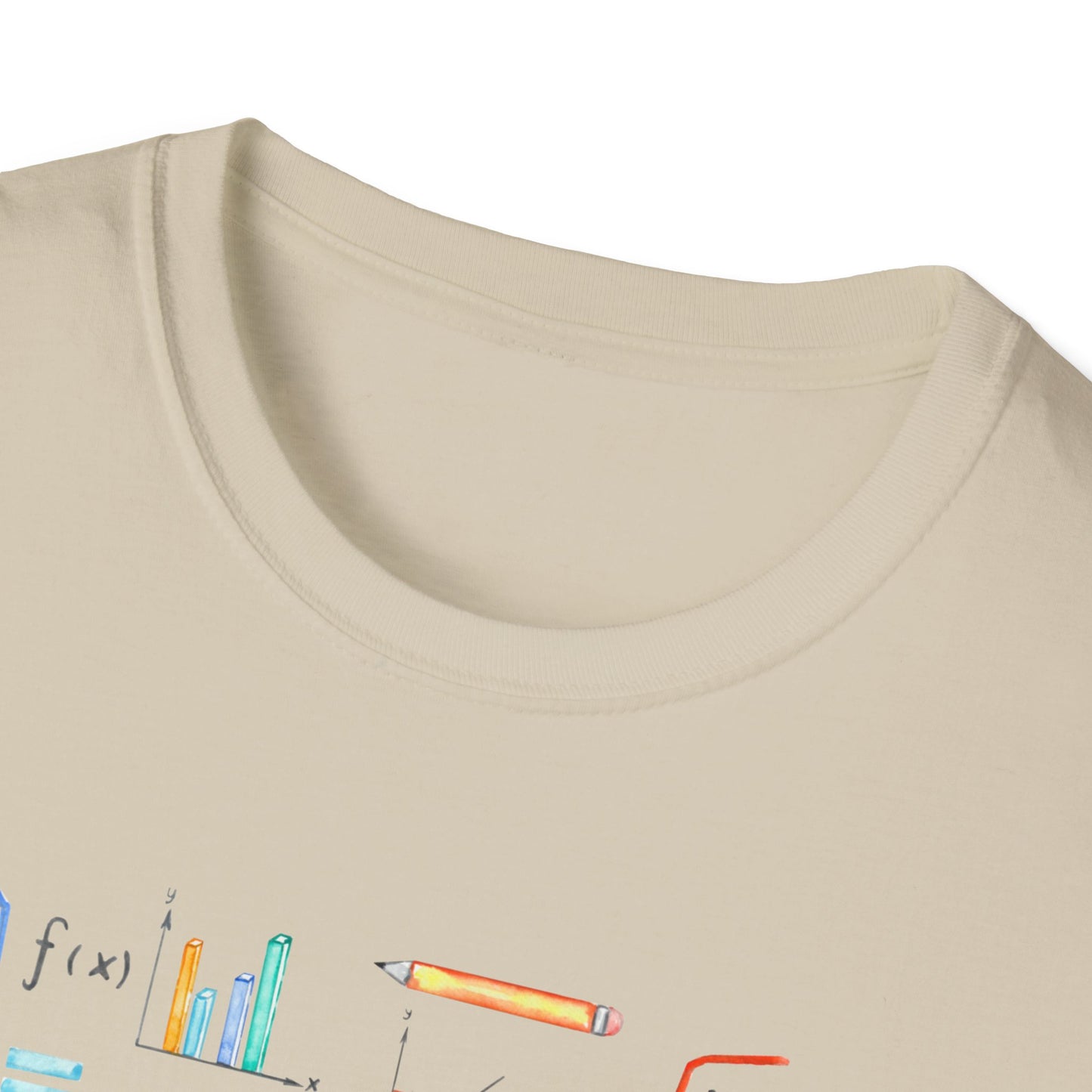 Math Watercolor Symbols T-Shirt