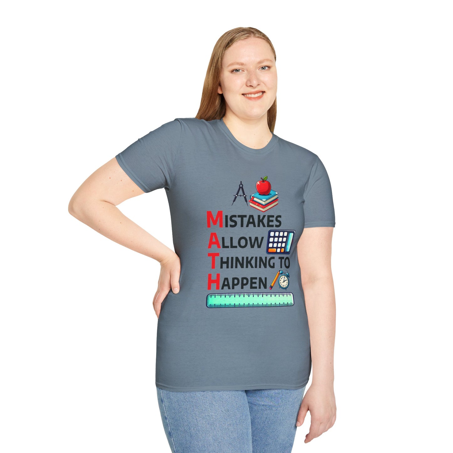 Math Mistakes Allow Thinking To Happen T-Shirt