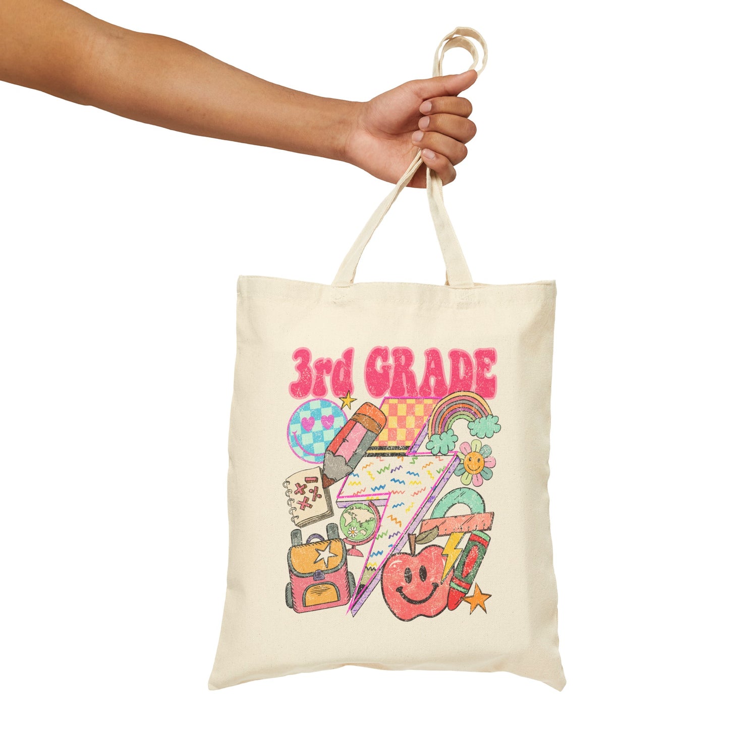 Third Grade Canvas Tote Bag