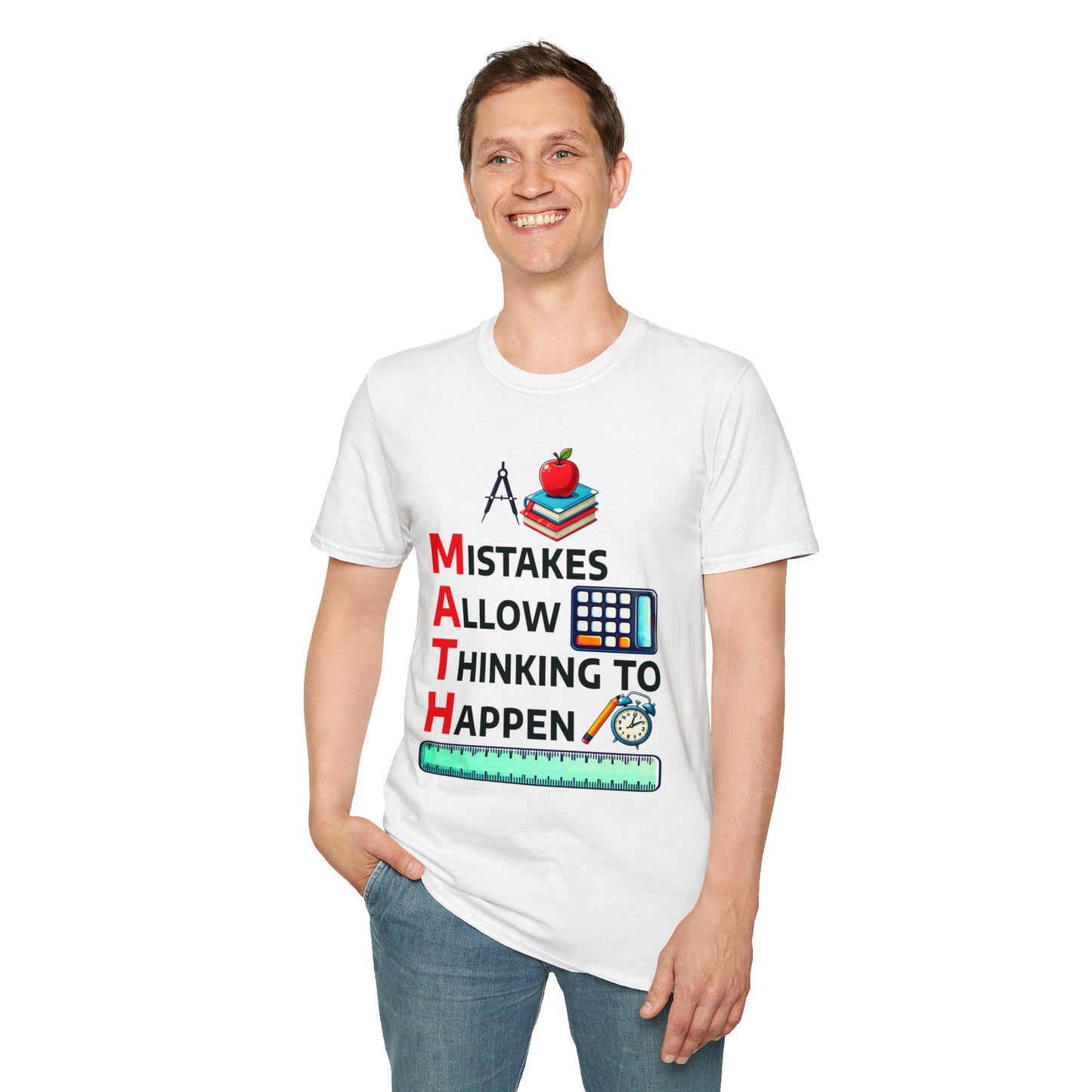 Math Mistakes Allow Thinking To Happen T-Shirt