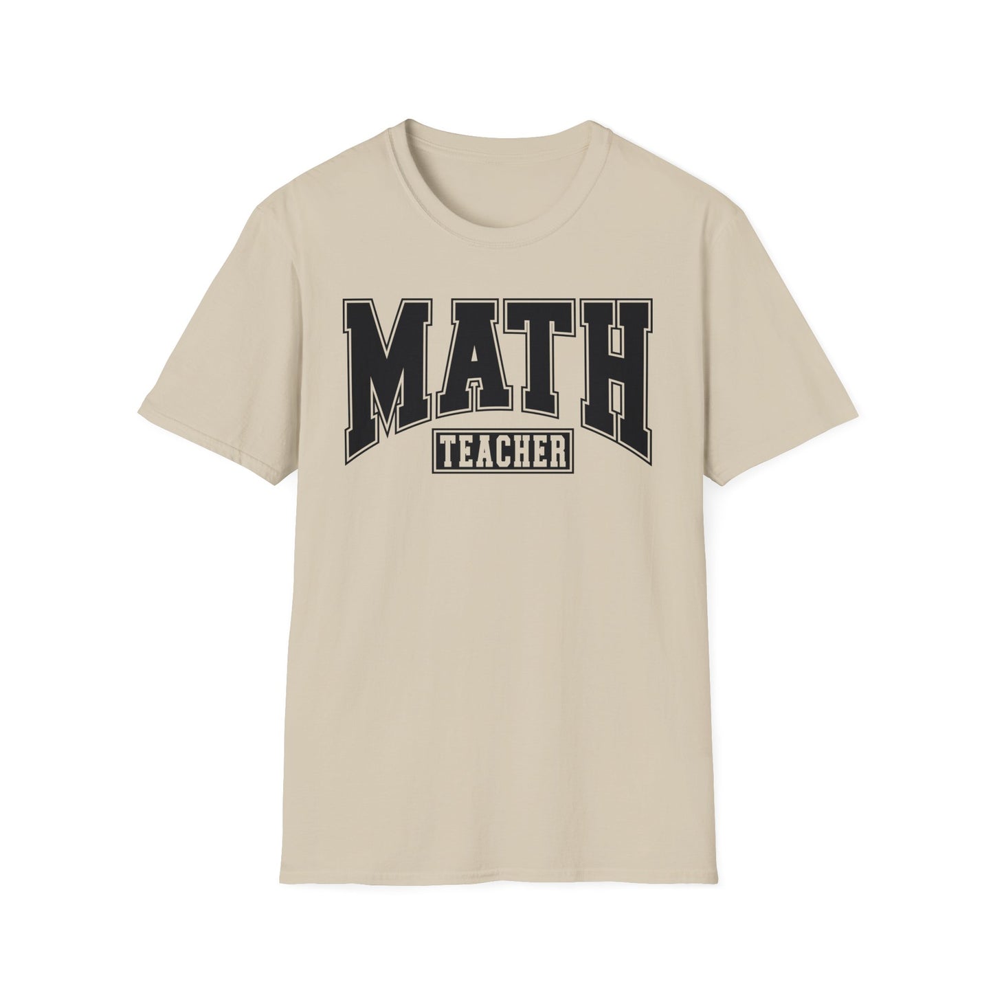 Math Varsity Letters T-Shirt