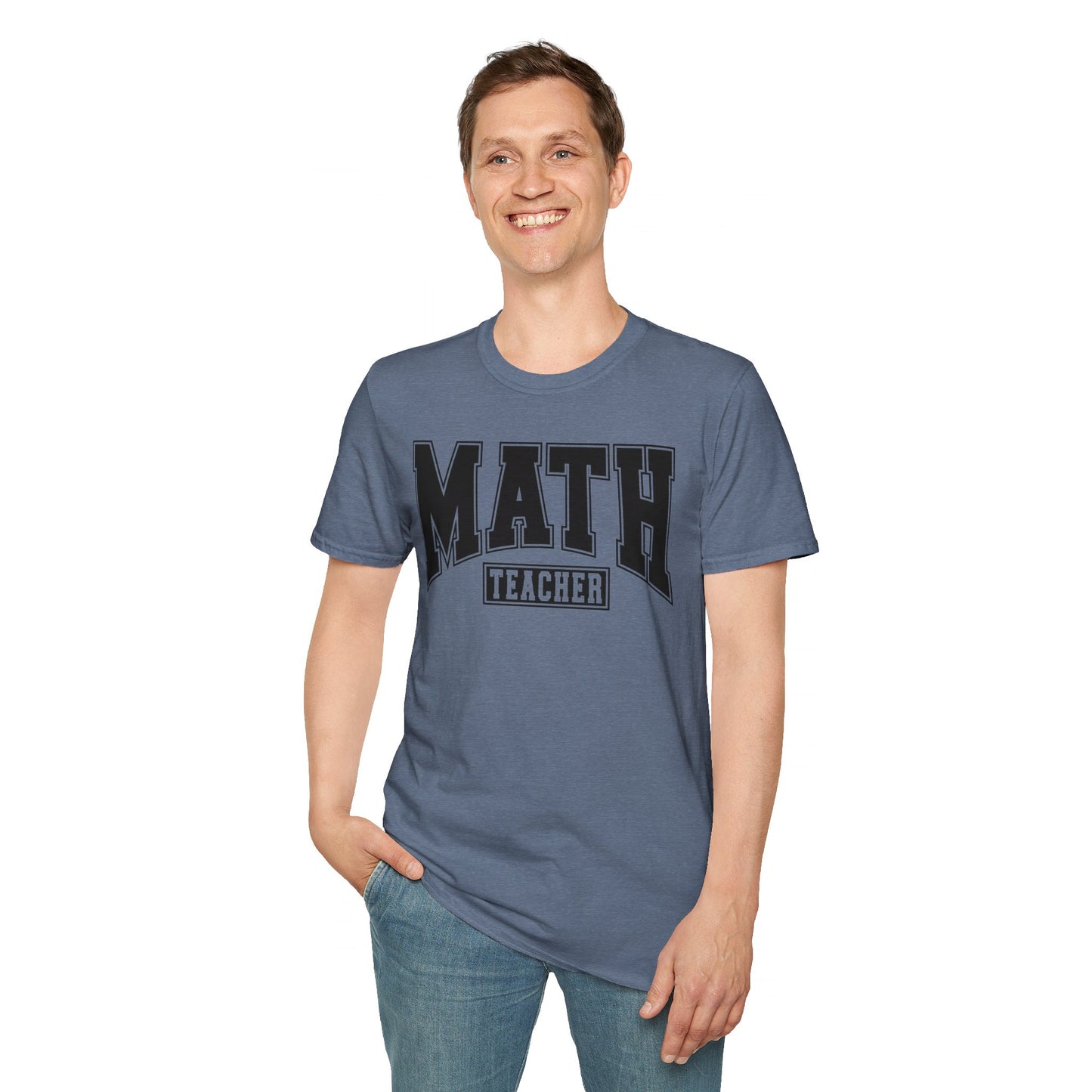 Math Varsity Letters T-Shirt