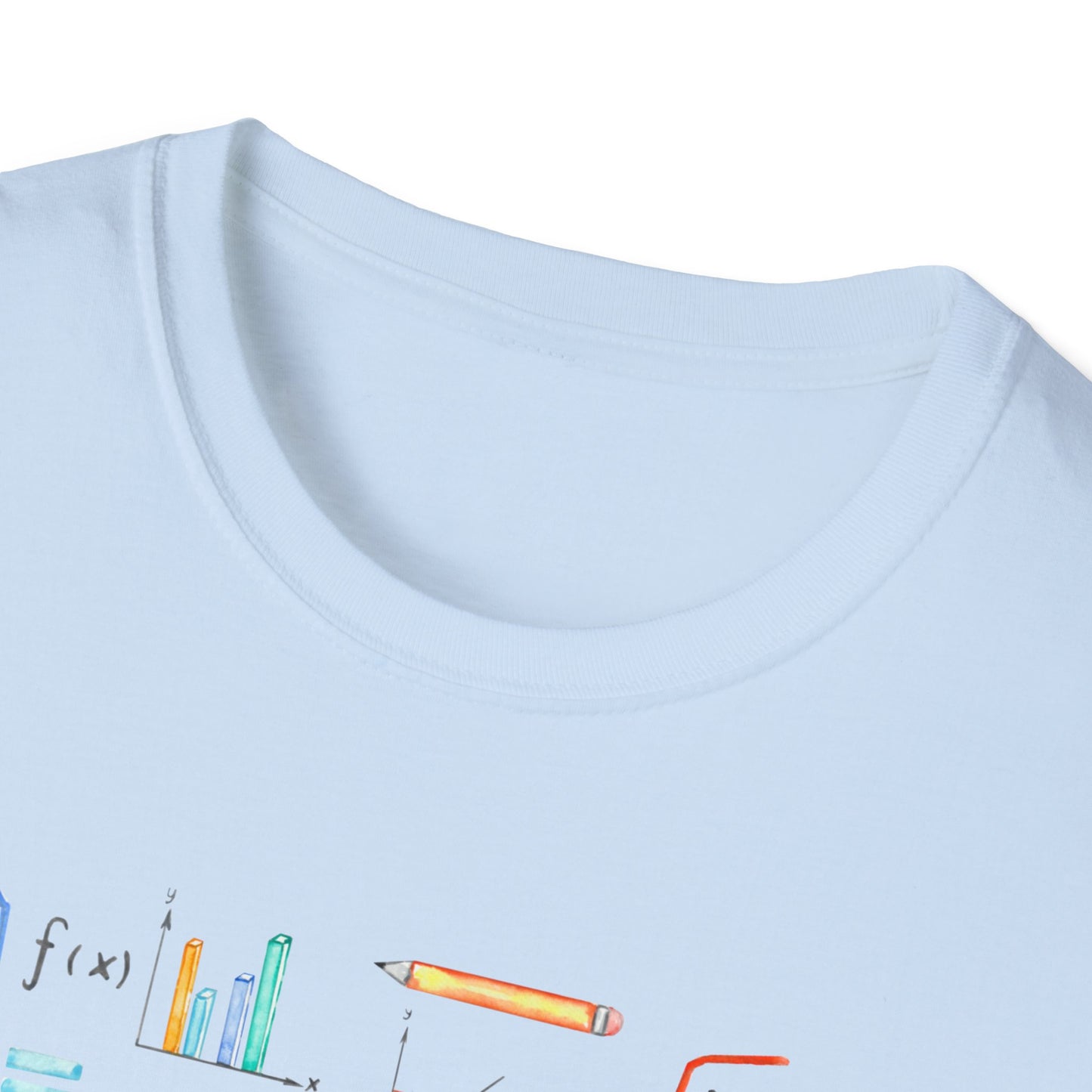 Math Watercolor Symbols T-Shirt