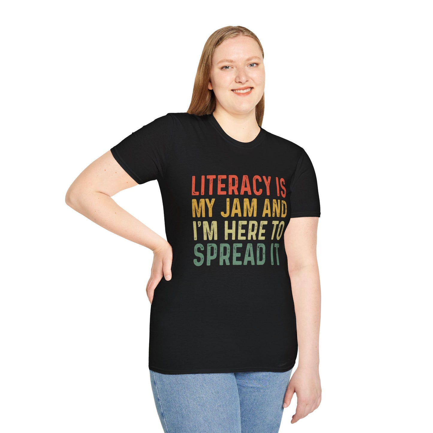 Literacy Is My Jam T-Shirt