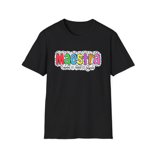 Maestra Enseñar Amar Inspirar T-Shirt