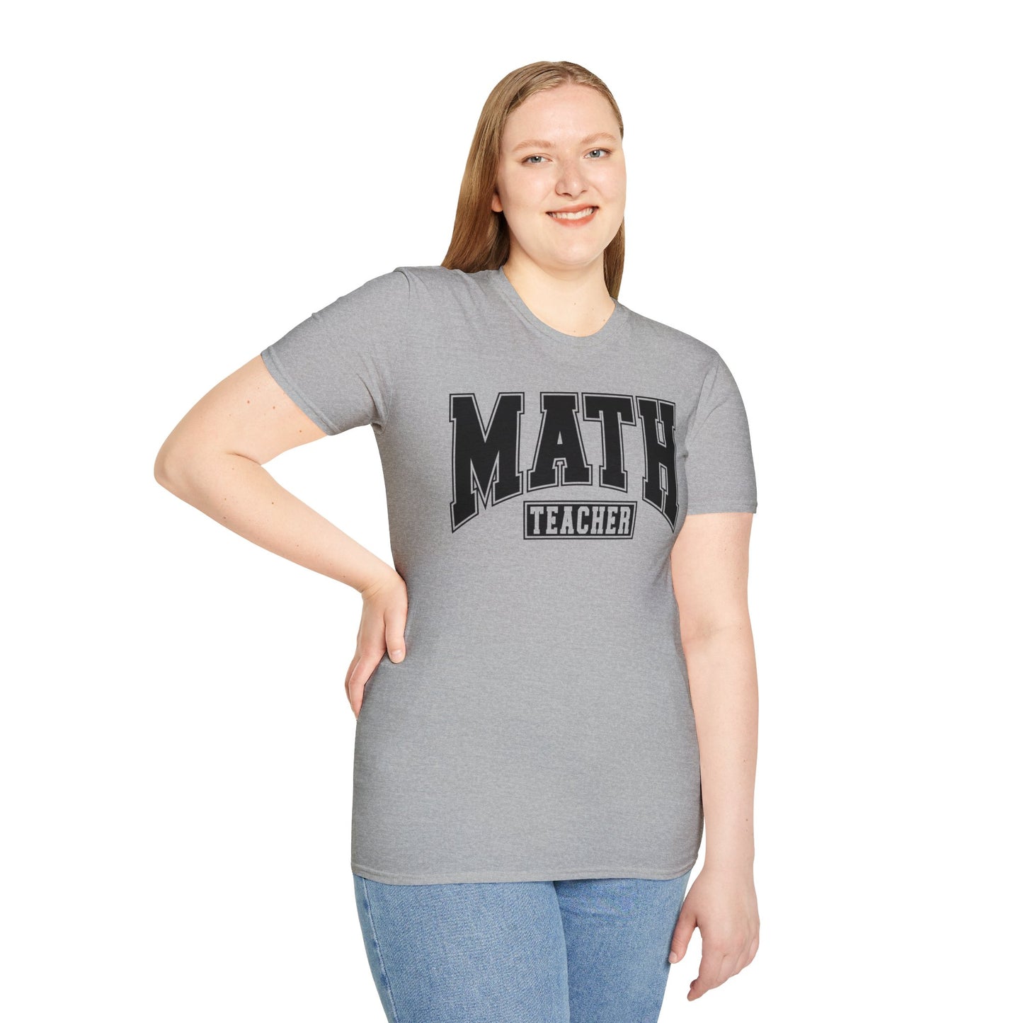 Math Varsity Letters T-Shirt