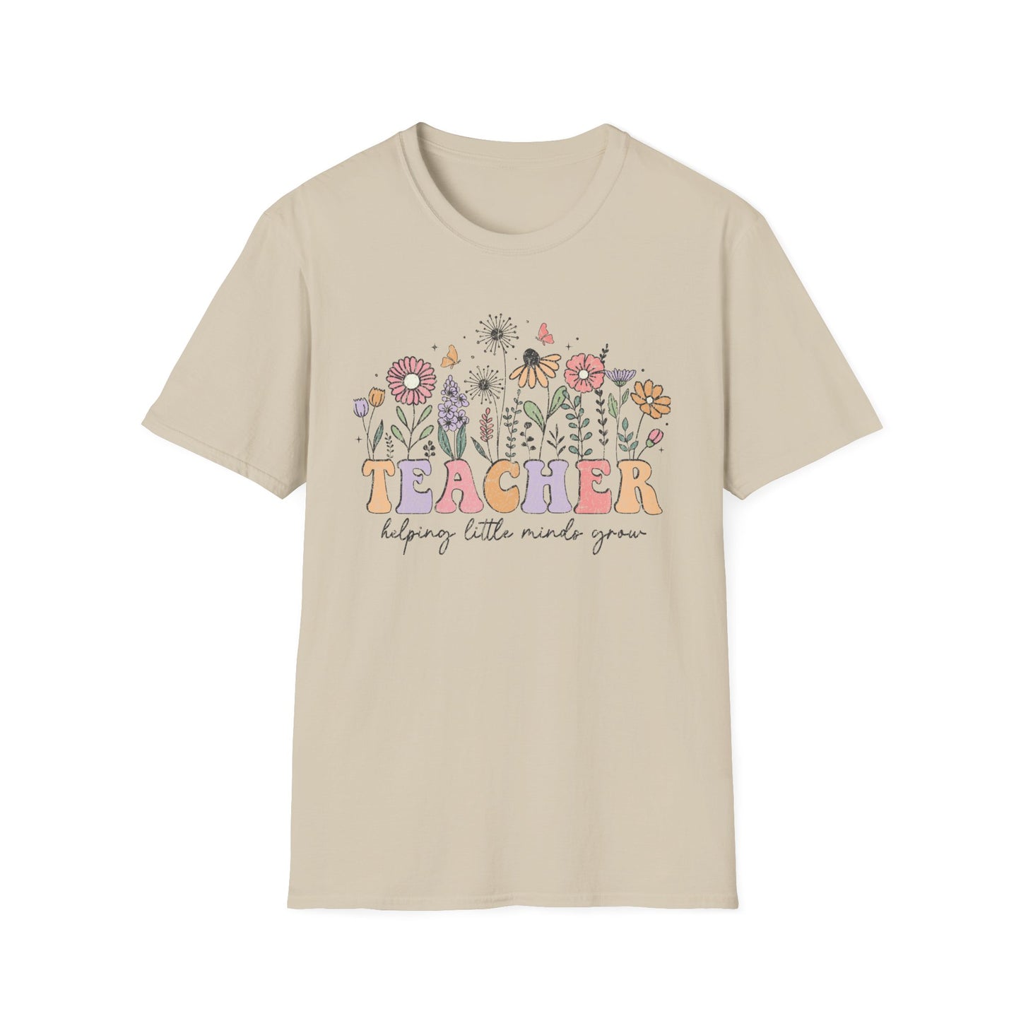 Helping Little Minds Grow Flowers T-Shirt