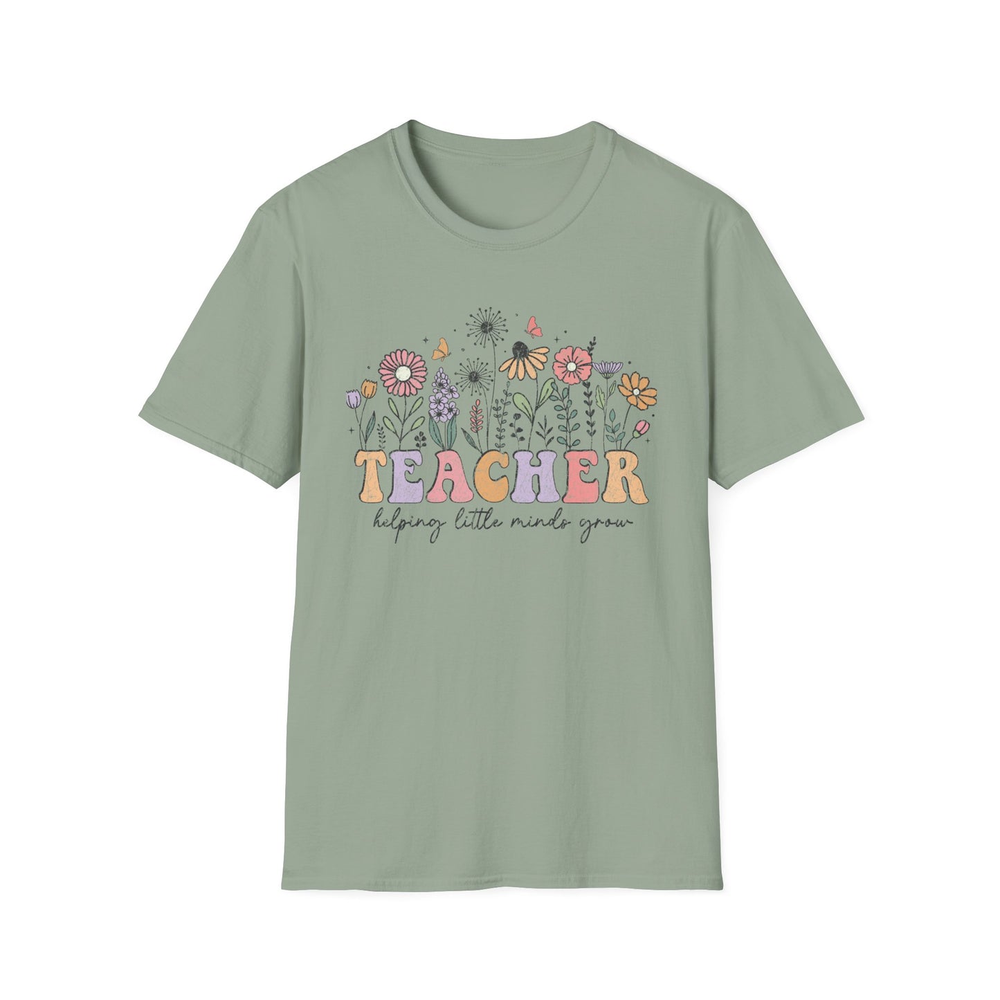 Helping Little Minds Grow Flowers T-Shirt