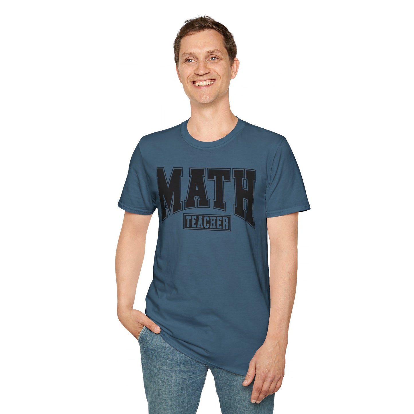 Math Varsity Letters T-Shirt