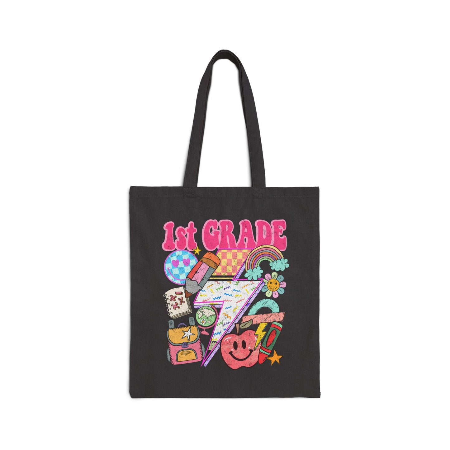 First Grade Canvas Tote Bag