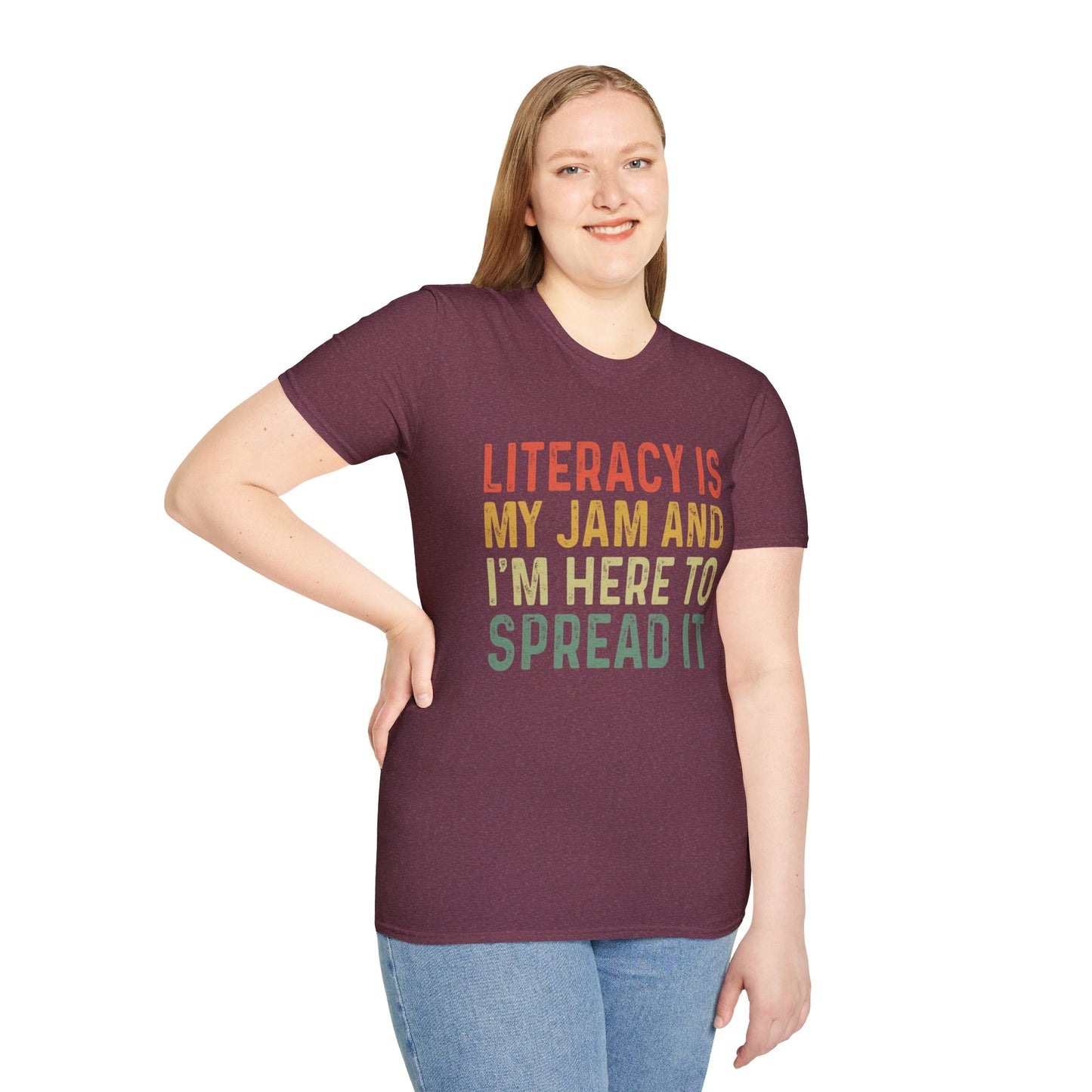 Literacy Is My Jam T-Shirt