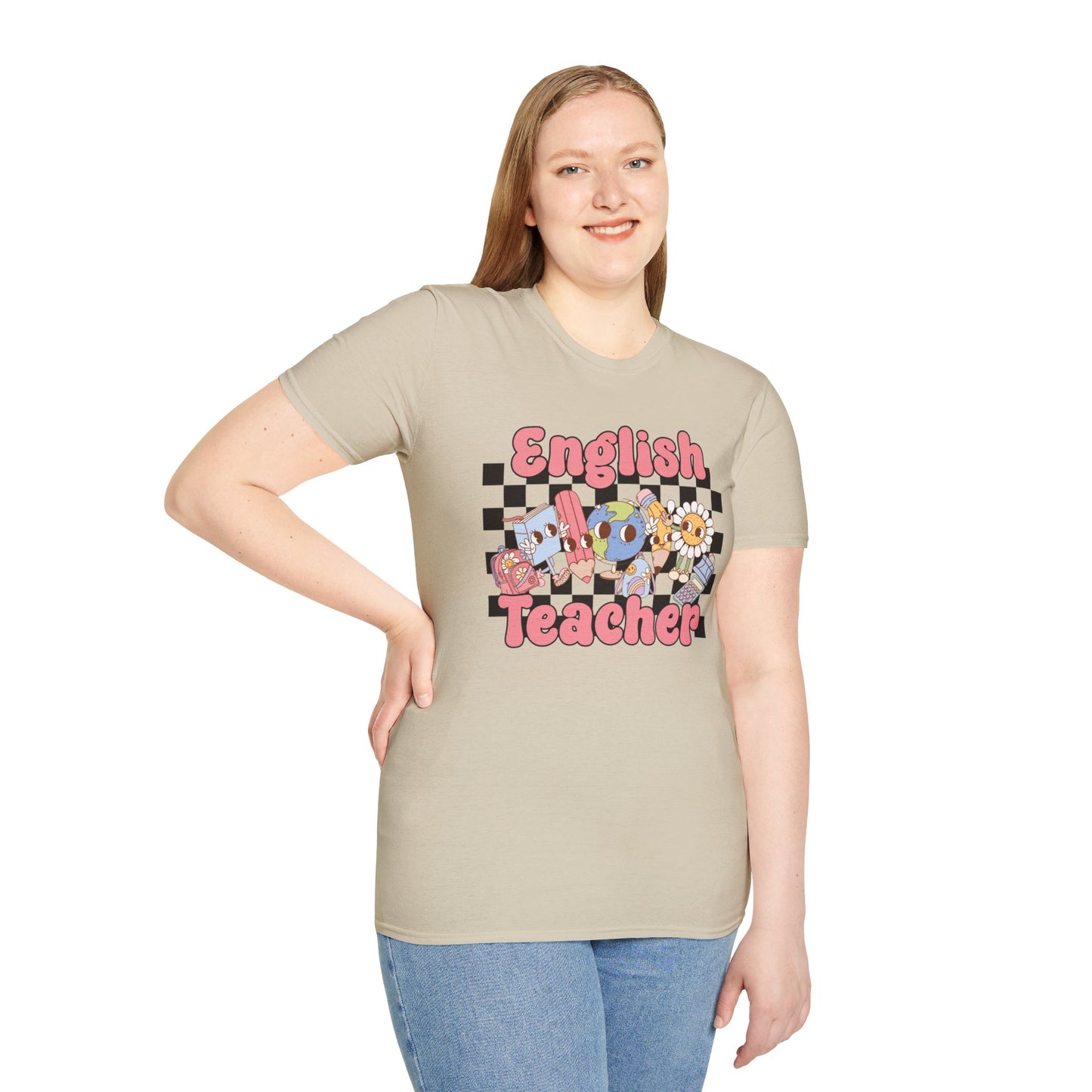 English Teacher Groovy Supplies T-Shirt