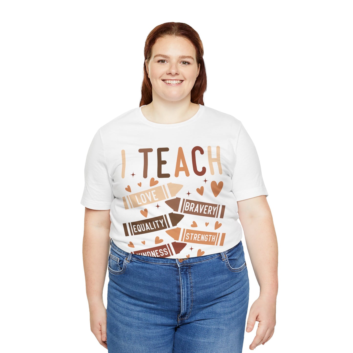 I Teach Equality Kindness Love T-Shirt