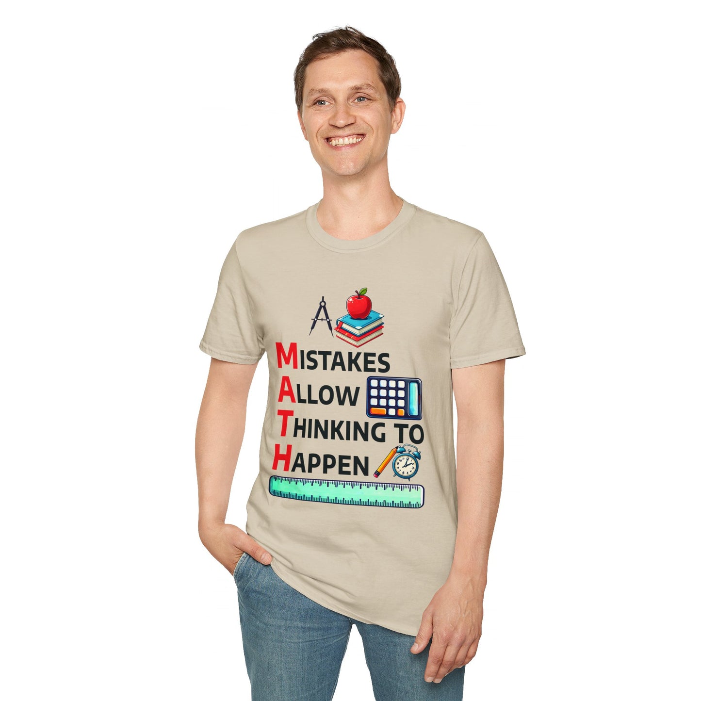 Math Mistakes Allow Thinking To Happen T-Shirt