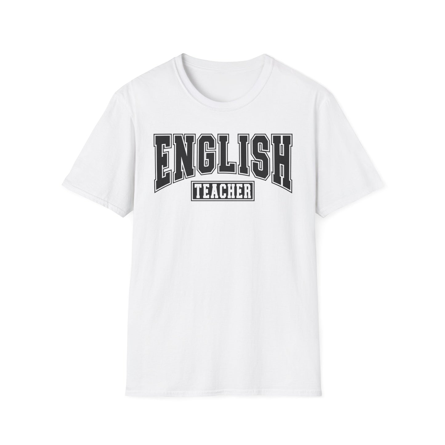 English Teacher Varsity Letters T-Shirt