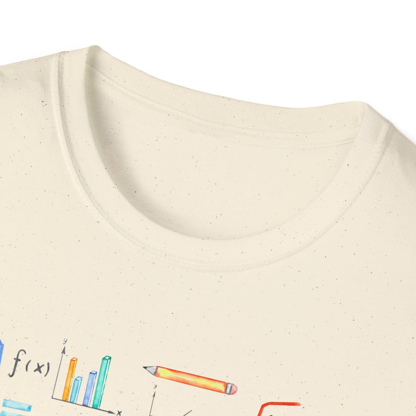 Math Watercolor Symbols T-Shirt