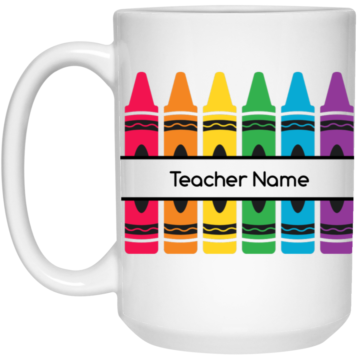 Personalized Crayon Mug