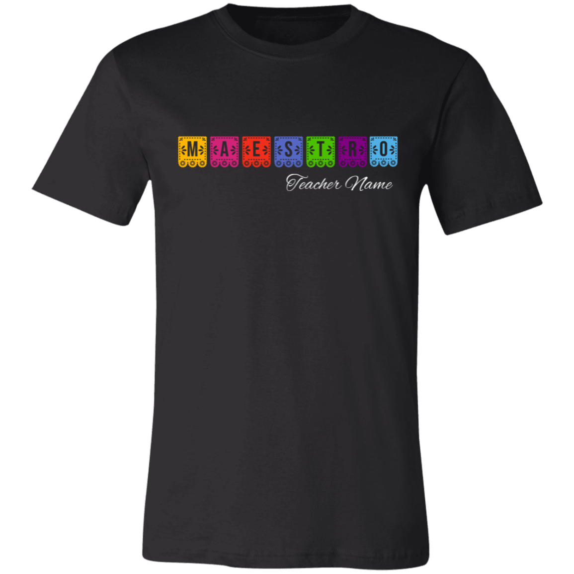 Personalized Maestro Papel Picado T-Shirt